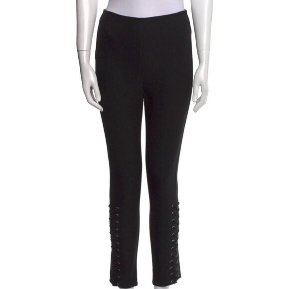 10 Crosby Derek Lam Pants - Derek Lam 10 Crosby Lace Up Legging Pant in Black